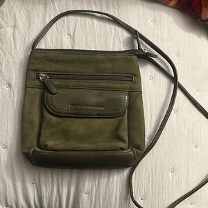 Stone Mountain Olive Green Crossbody Bag